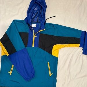 Urban Outfitters multicolored pullover windbreaker